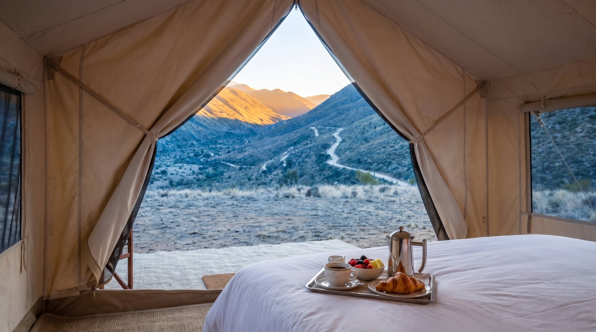 Breakfast on the bed
